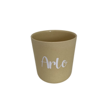 Load image into Gallery viewer, Personalised Bamboo Kids Cups or Kids Cup Labels