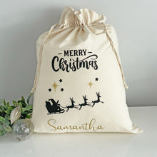 Load image into Gallery viewer, Santa Sack Santa Sleigh - Personalised