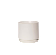 Load image into Gallery viewer, Boho Macrame Plant Hanger Nikau - White With or Without Pot
